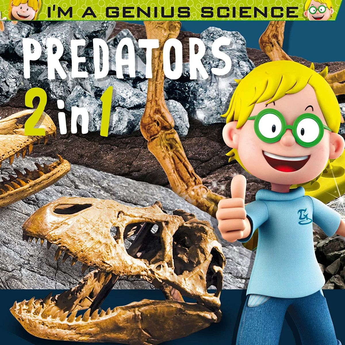 I'M A GENIUS PREDATOR 2 IN 1 - LISCIANI GIOCHI - EDUCATIONAL - td-toys.it