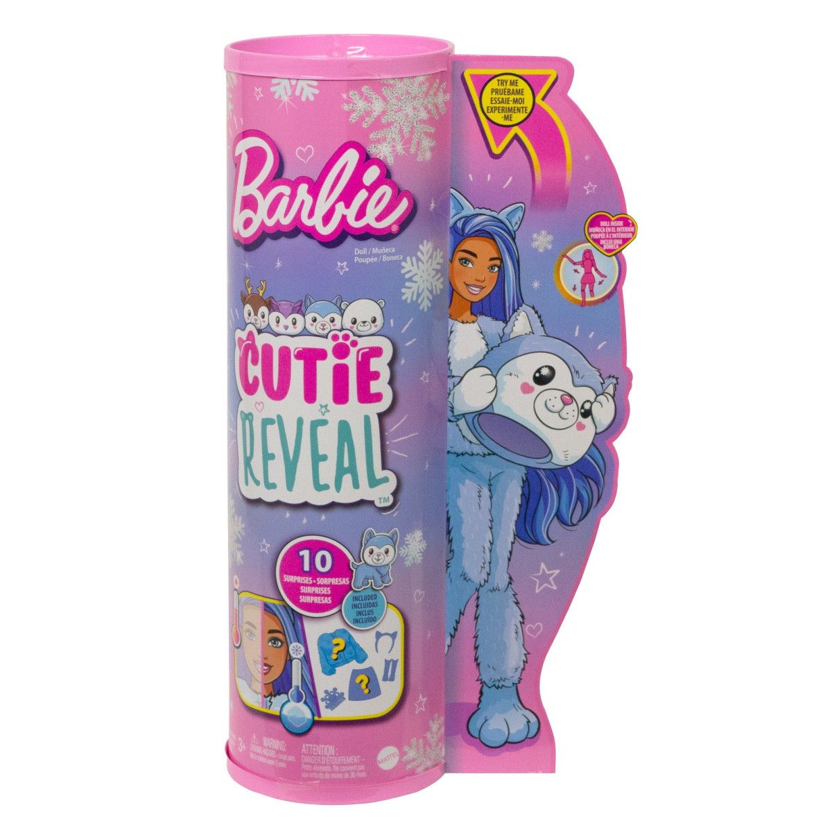 BARBIE CUTIE REVEAL MAGIA D'INVERNO HJM12 - MATTEL - BAMBINA - td-toys.it