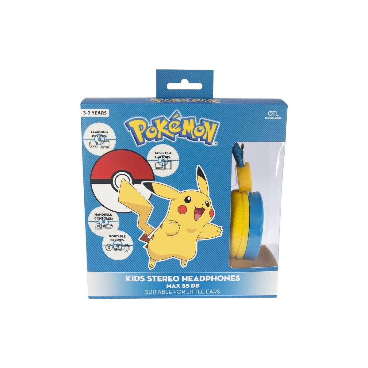 PIKACHU CORE HEADPHONES (Accessori) - - CUFFIE GAMER - td-toys.it