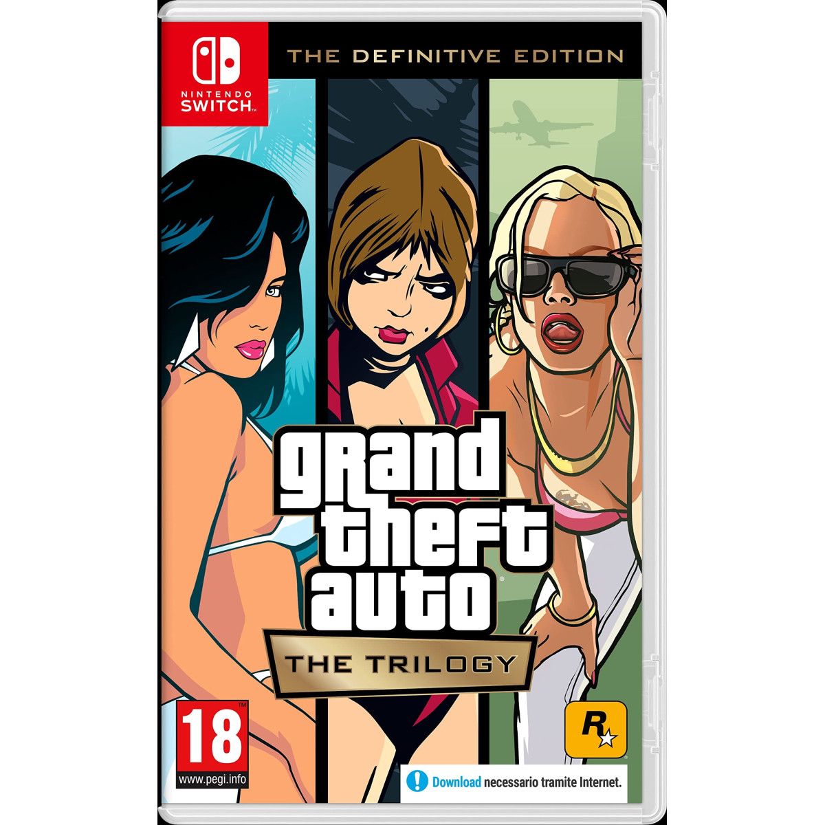 Grand Theft Auto: The Trilogy - The Definitive Edition (Switch) - NINTENDO - GIOCHI - td-toys.it