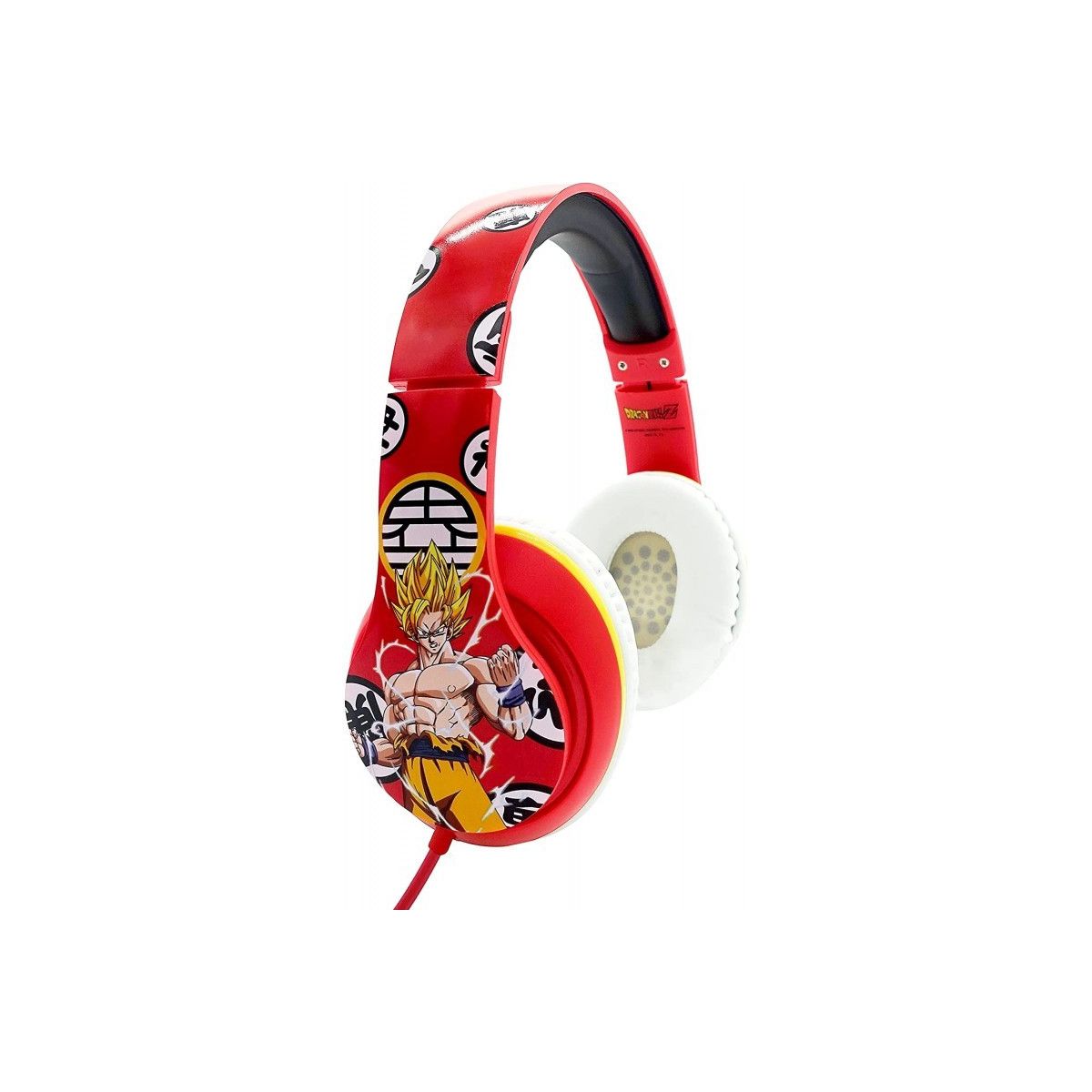 Dragon Ball Z Teknofun Red Headphone (Accessories) - - GAME HEADPHONES - td-toys.it