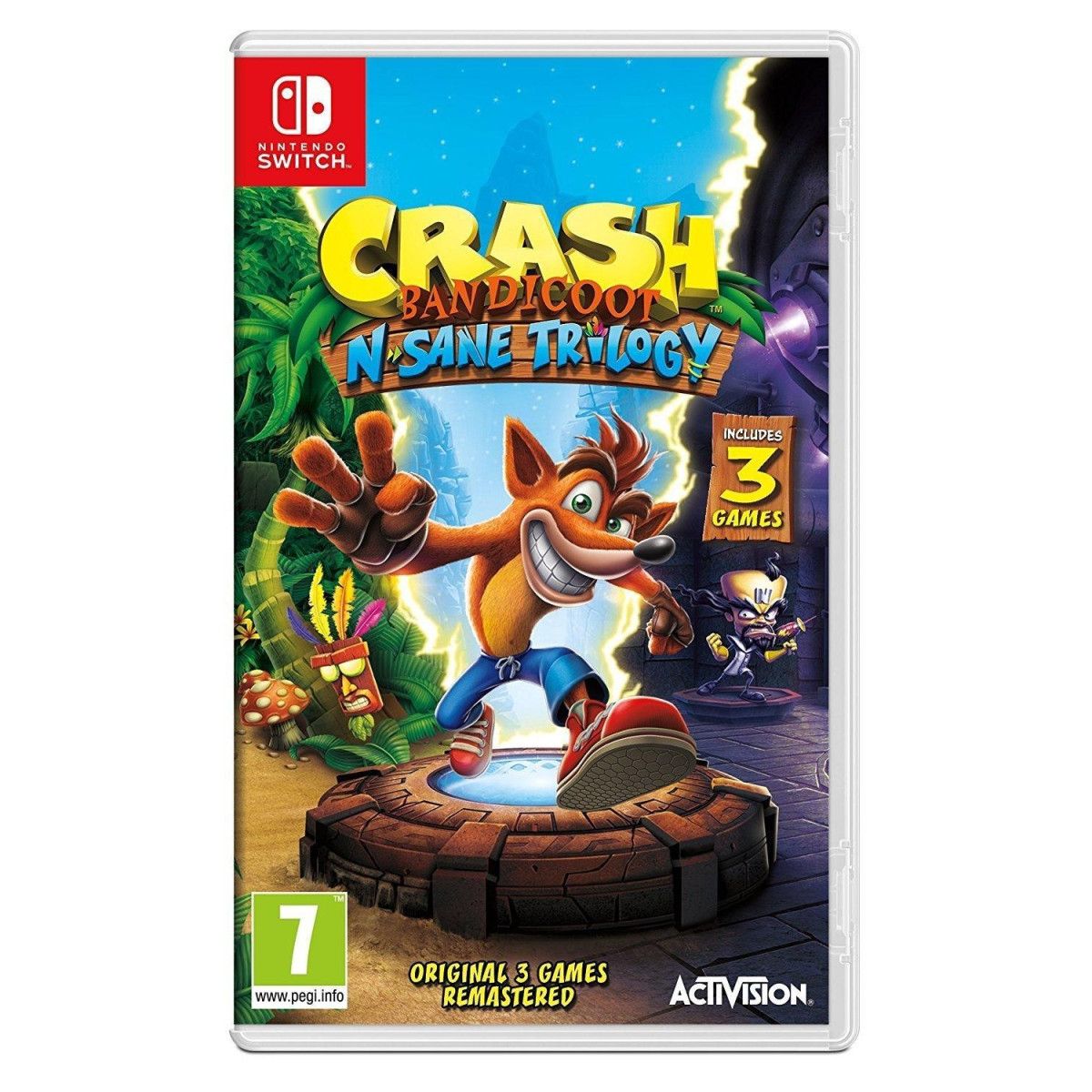 CRASH BANDICOOT N.SANE TRILOGY (Switch) - NINTENDO - GAMES - td-toys.it