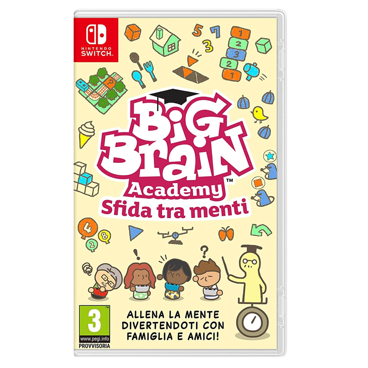 Big Brain Academy: Sfida tra Menti (Switch) - NINTENDO - GIOCHI - td-toys.it