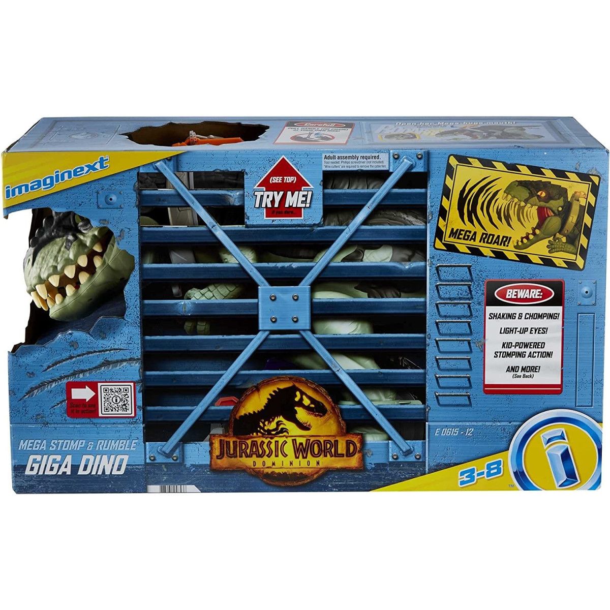 JURASSIC WORLD 3 CALPESTA RUGGISCI GWT22 - Fisher-Price - CHILD - td-toys.it