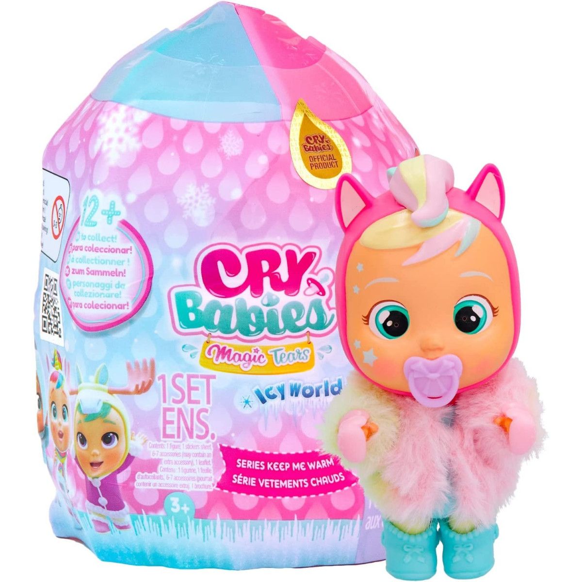 Imc Toys Cry Babies Magic Tears Icy World Keep Me Warm - IMC TOYS - BAMBINA - td-toys.it