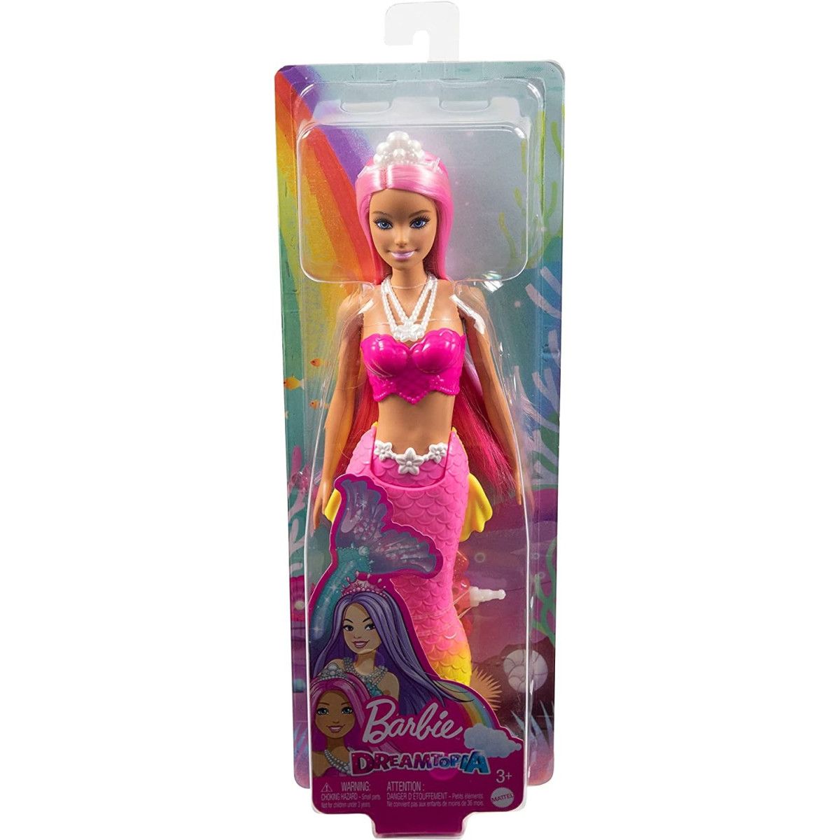 BARBIE DREAMTOPIA SIRENE HGR08 - MATTEL - BAMBINA - td-toys.it