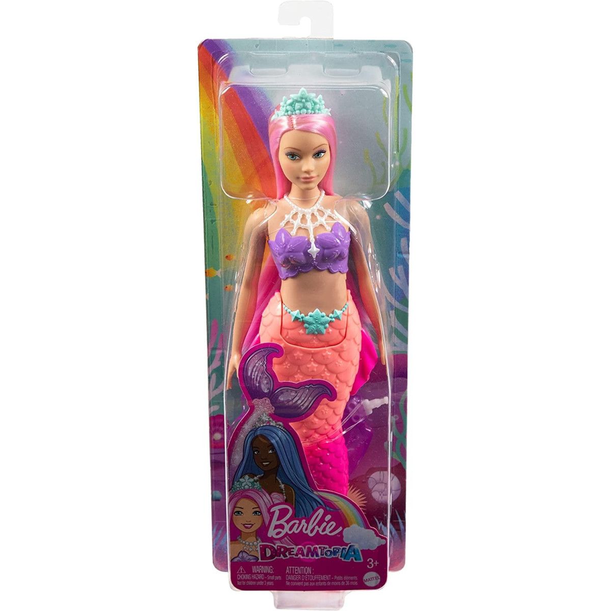 BARBIE DREAMTOPIA SIRENE HGR08 - MATTEL - BAMBINA - td-toys.it