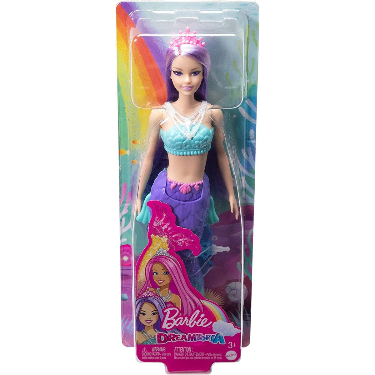 BARBIE DREAMTOPIA SIRENE HGR08 - MATTEL - BAMBINA - td-toys.it