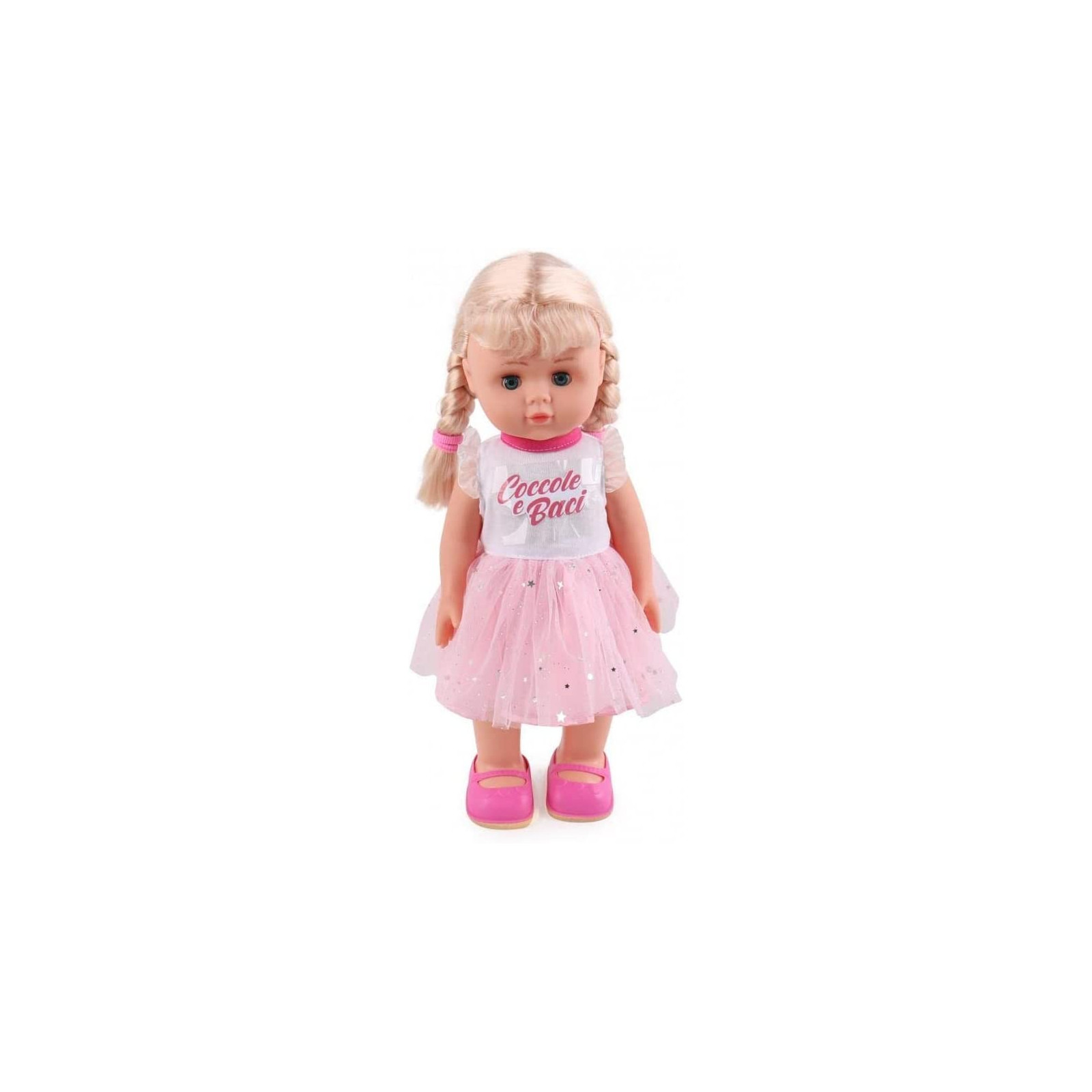 COCCOLE e BACI - VALENTINA Chiacchierina Cammina, Ripete e dice 10 FRASI - GIOCHERIA SPA - BAMBINA - td-toys.it