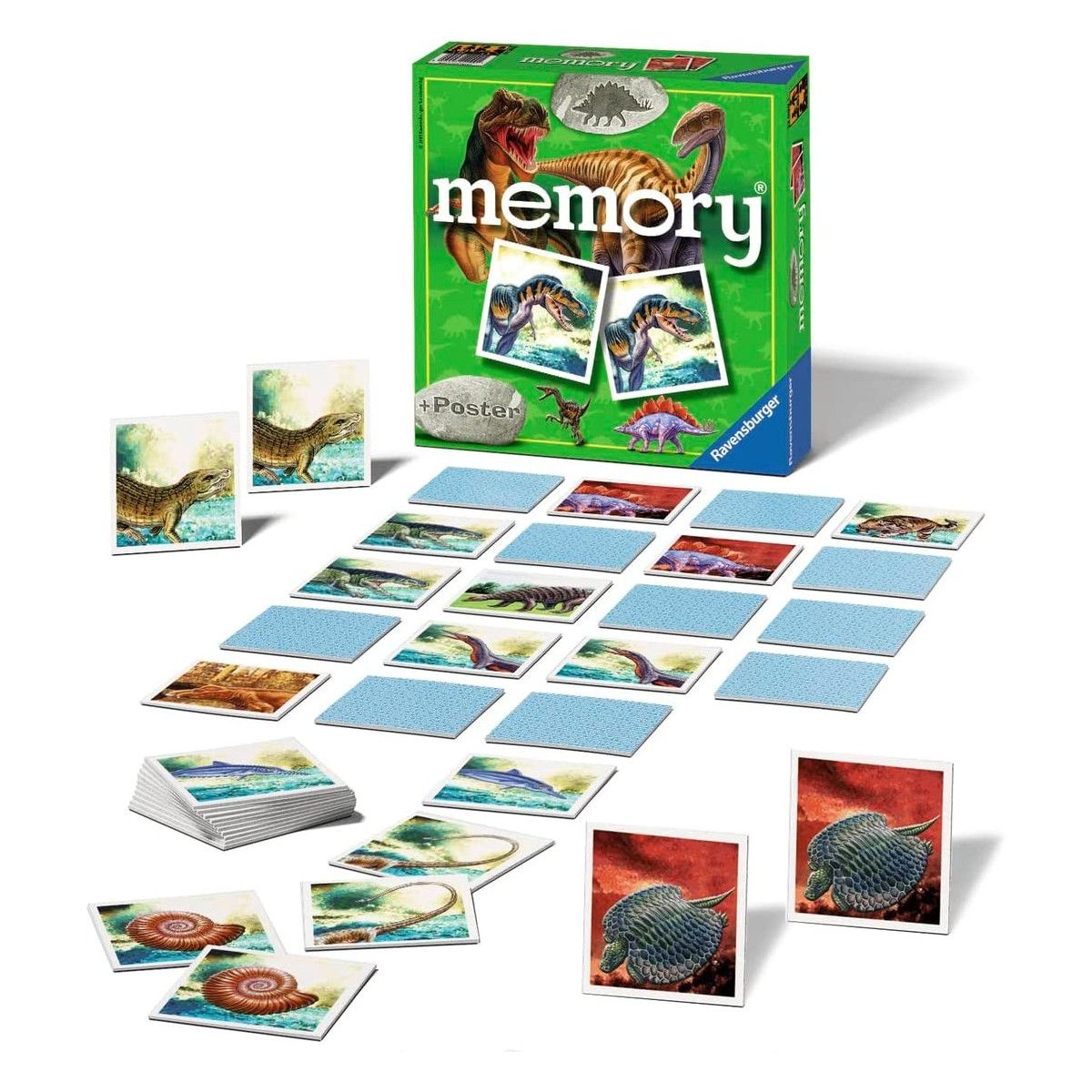 memory® Dinosauri - Ravensburger - GIOCHI DI SOCIETA' - td-toys.it