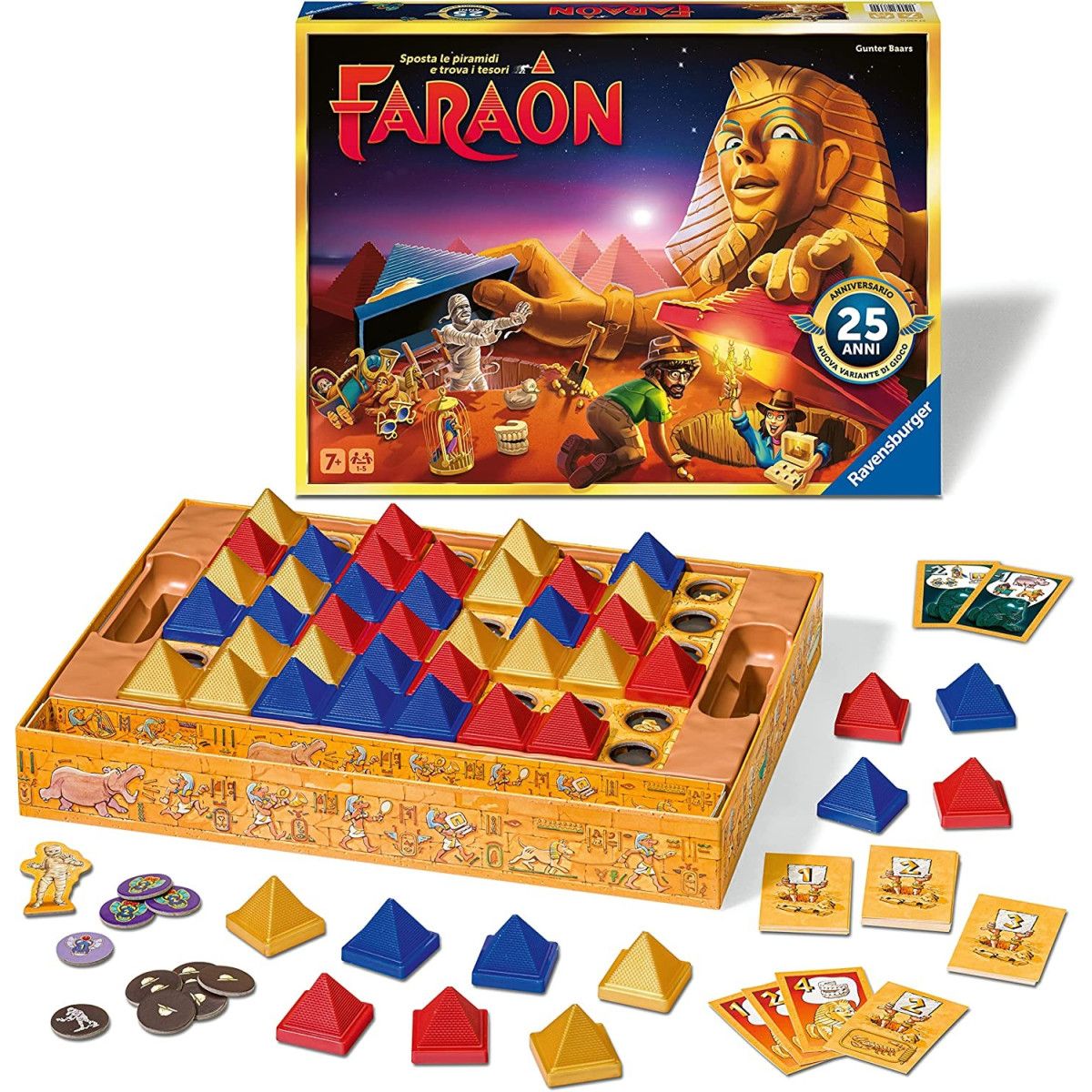 Faraon 25th Anniversary Edition - Ravensburger - GIOCHI DI SOCIETA' - td-toys.it