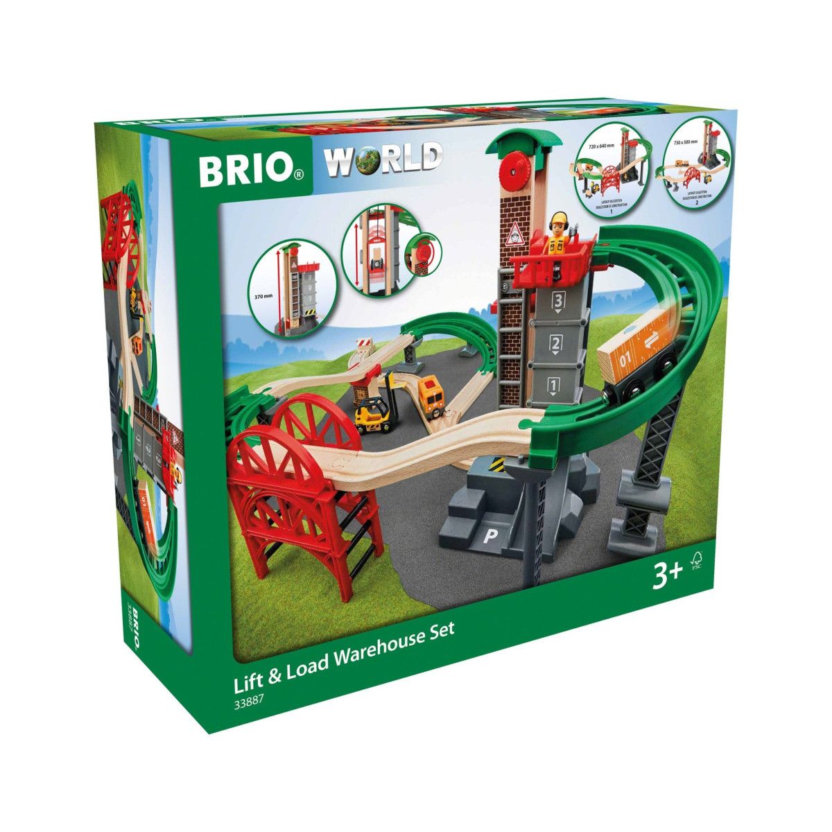 BRIO set magazzino sollevo & carica - BRIO - UNISEX - td-toys.it