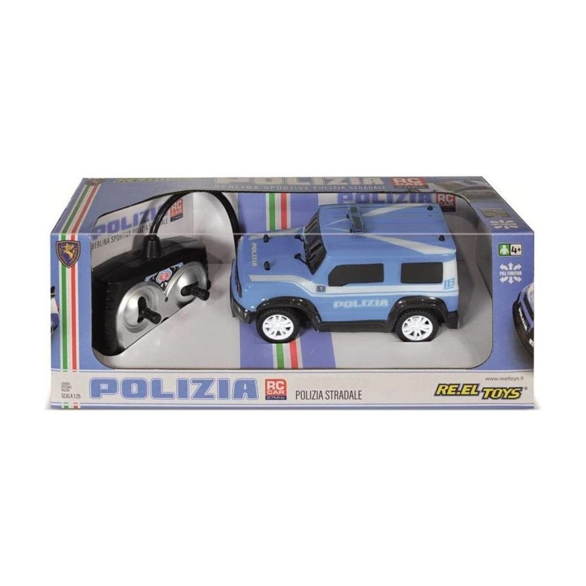 FUORISTRADA RC 1:26 POLIZIA - - REMOTE CONTROLS - td-toys.it