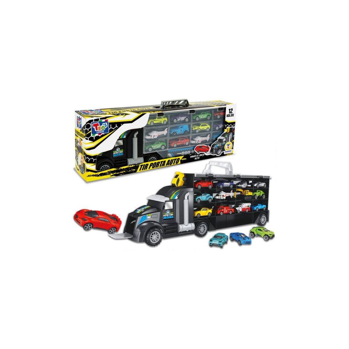 TEO'S - SUPER CAMION CAR WITH PISTA - TEOREMA - CHILD - td-toys.it