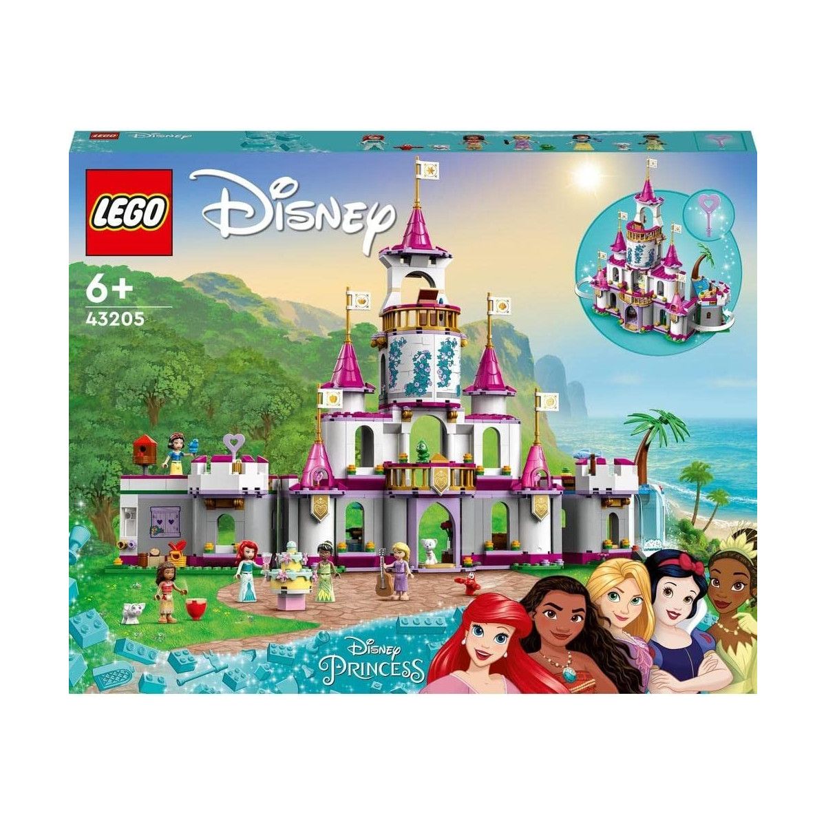 LEGO DISNEY PRINCESS CASTELLO 43205 - LEGO - LEGO - td-toys.it