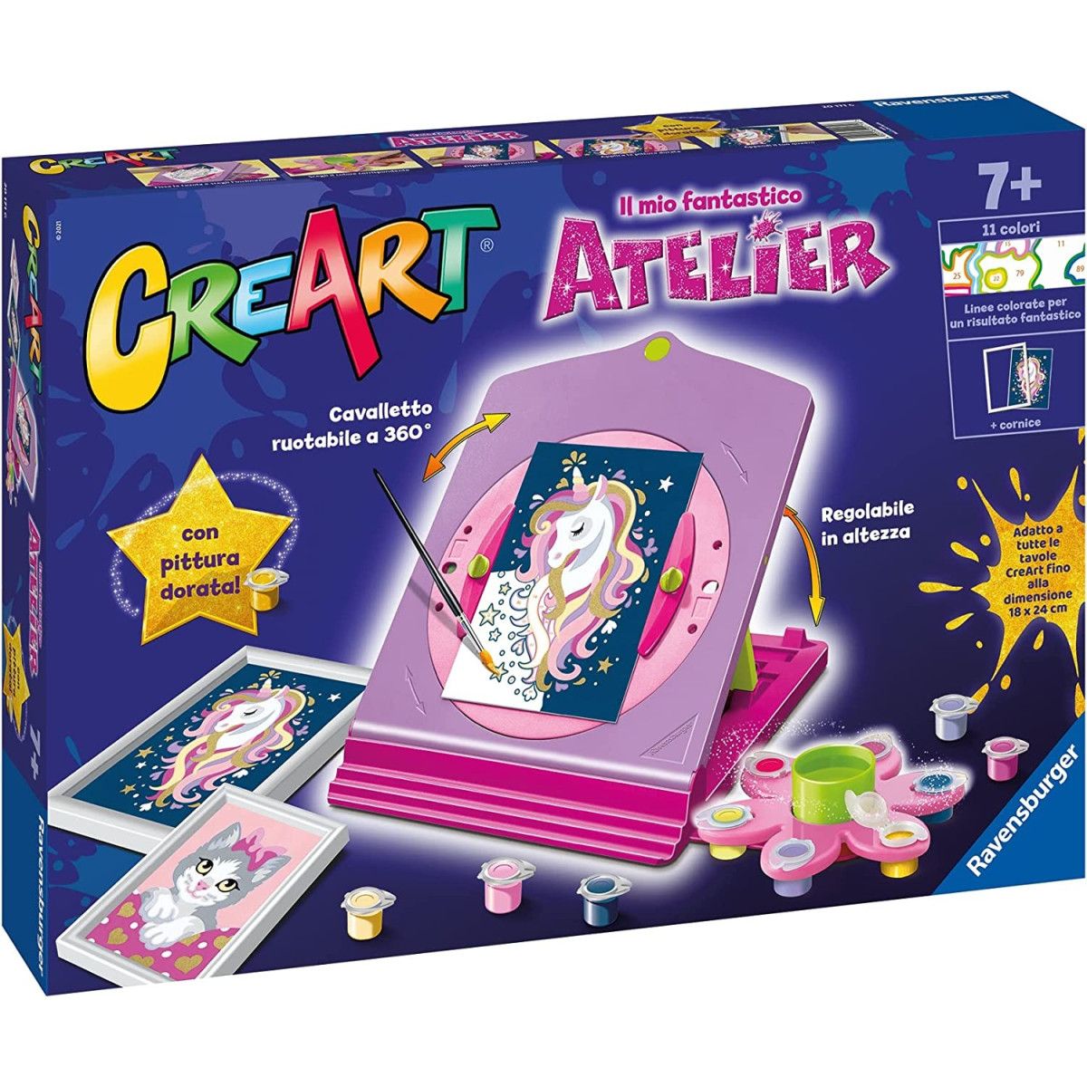 CreArt Atelier - Unicorn - Ravensburger - CREATIVI - td-toys.it