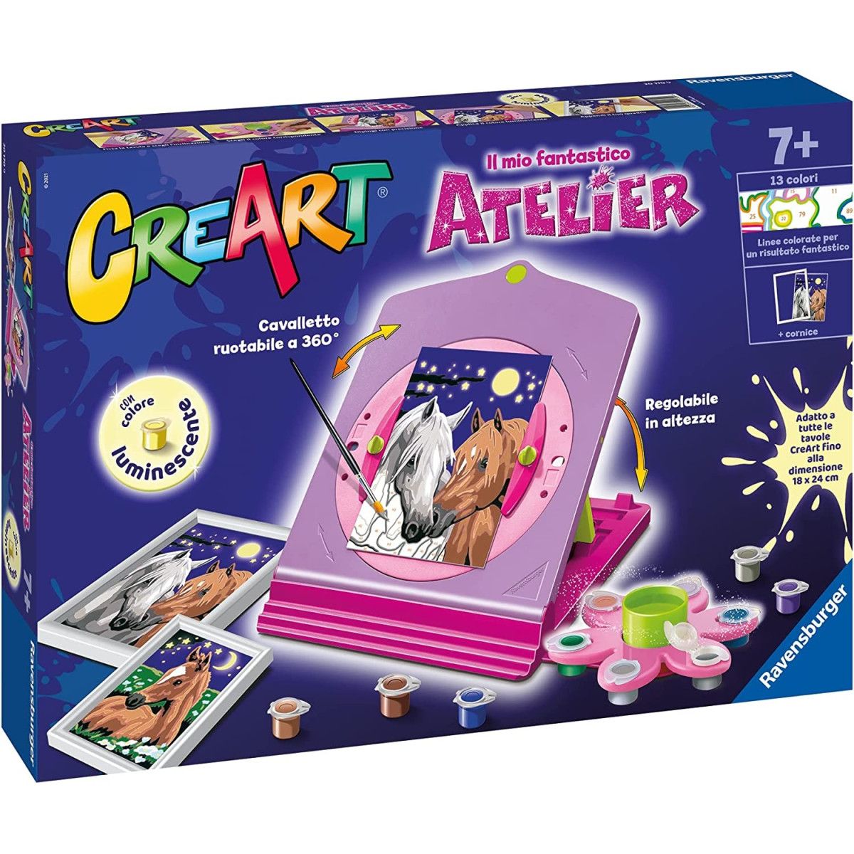 CreArt Atelier - Cavalli - Ravensburger - CREATIVI - td-toys.it