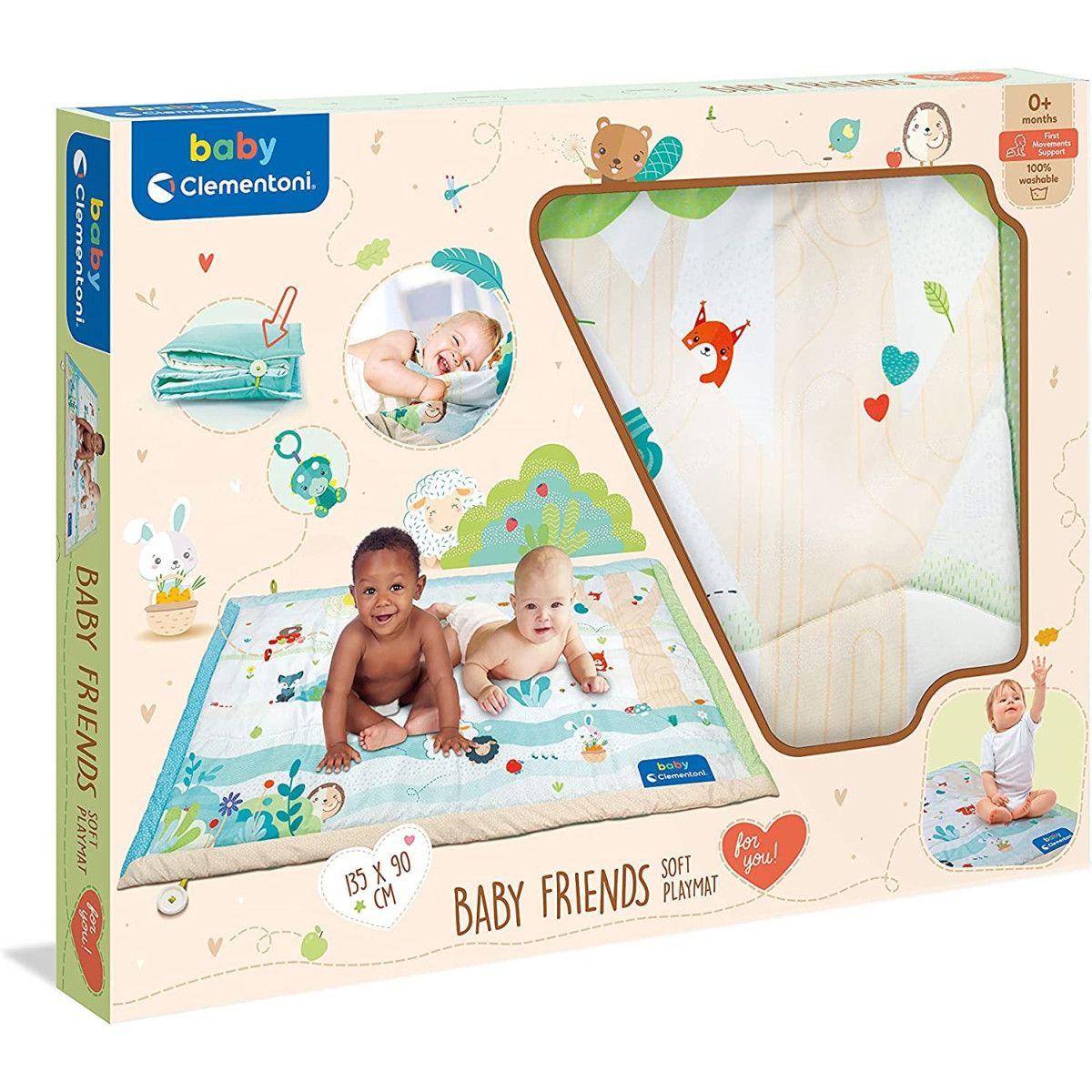 BABY FRIENDS SOFT PLAY MAT-GIOCATTOLI EDUCATIVI