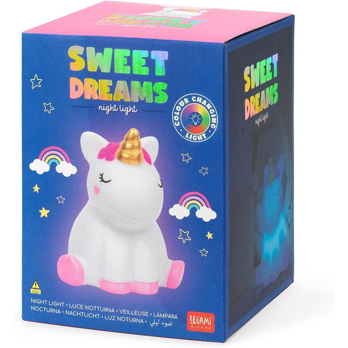 LUCE NOTTURNA - SWEET DREAMS - UNICORN-LEGAMI MILANO