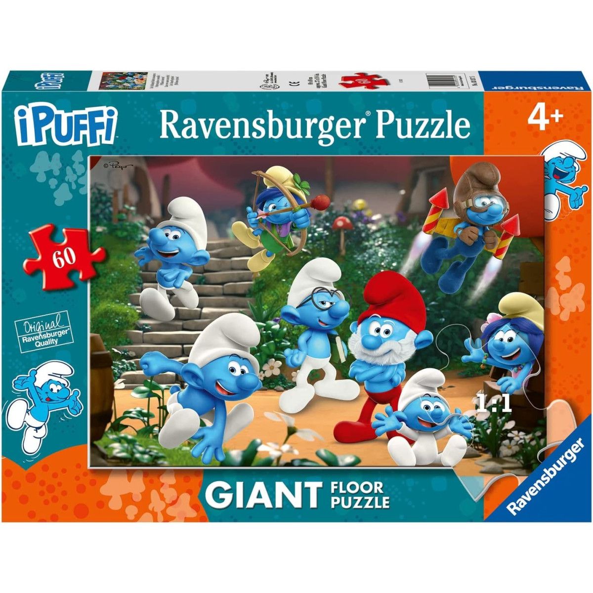 I puffi 60 PZ XXL - Ravensburger - PUZZLE - td-toys.it