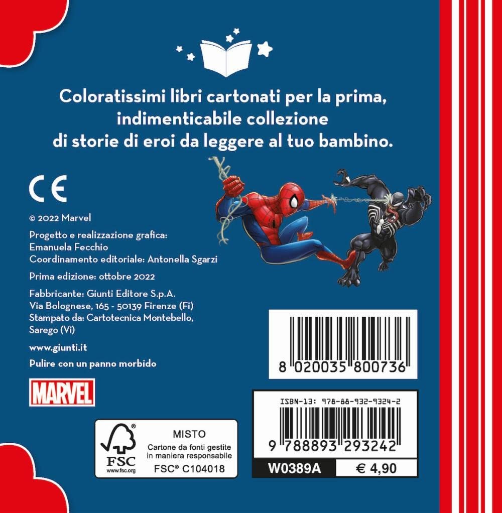 Spider-Man. Sono io l'eroe! Ediz. a colori - Libro Marvel Libri 2021, I  librottini