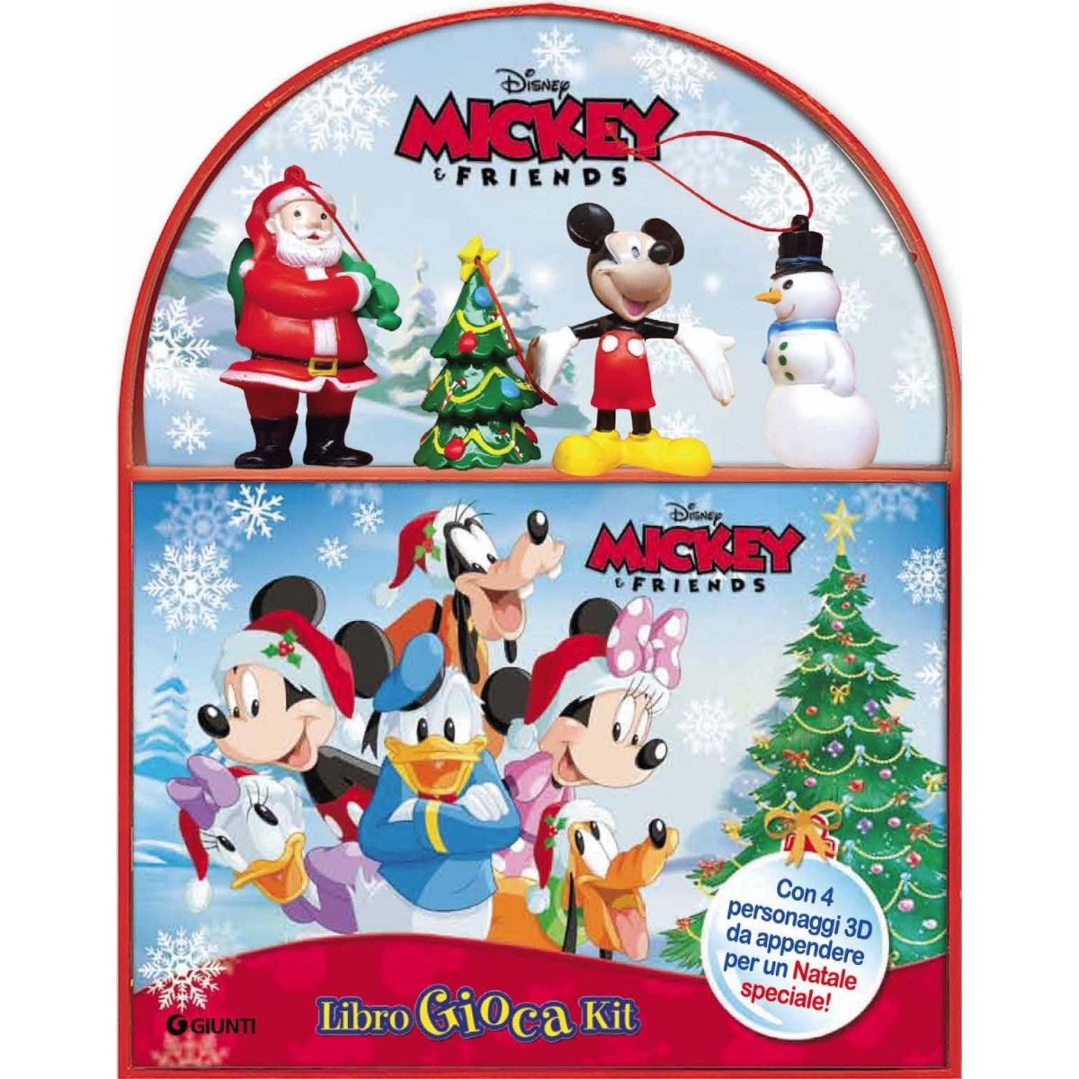 Natale. Mickey & friends. Libro gioca ki - - LIBRI - td-toys.it