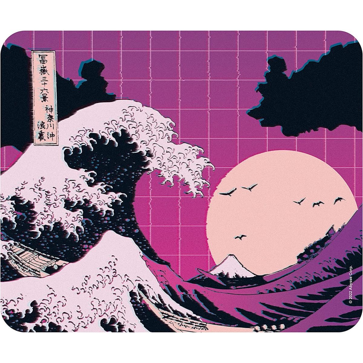 HOKUSAI - Flexible mousepad - "Great Wave Vapour" - ABYSTYLE - GADGET - td-toys.it