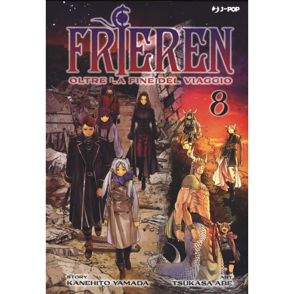 FRIEREN 8 - J-POP EDITORE - MANGA COMICS - td-toys.it