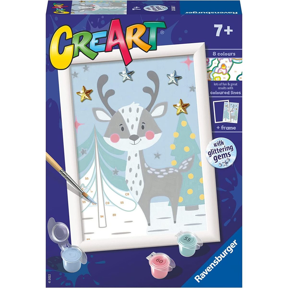 CreArt Serie E ClassiC - Cervo stellato - Ravensburger - CREATIVI - td-toys.it