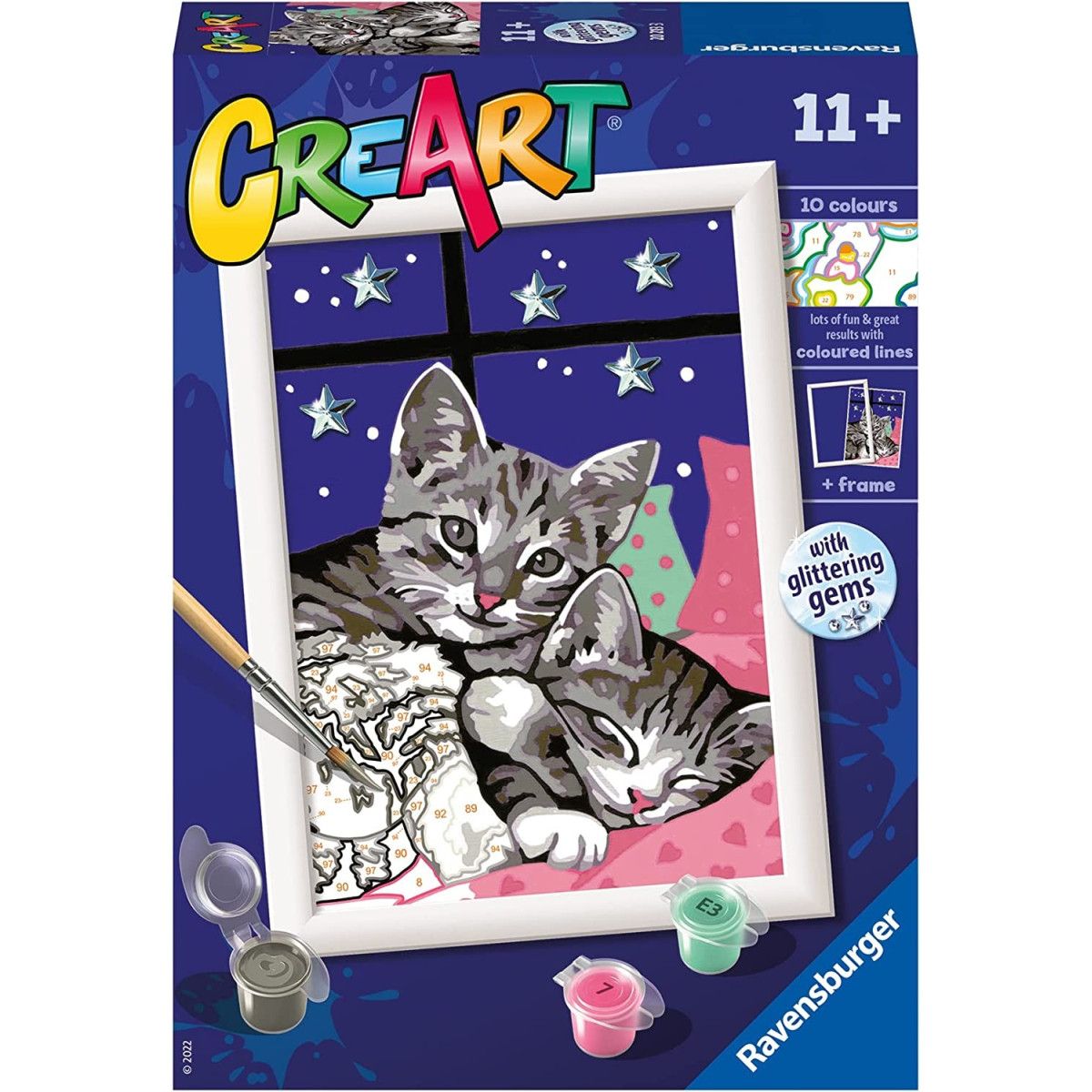 CreArt Serie E - DolCi gattini - Ravensburger - CREATIVE - td-toys.it