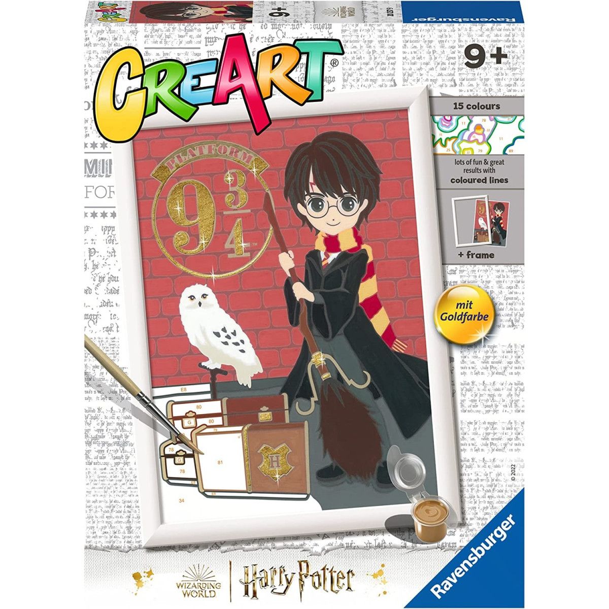 CreArt Serie D liCensed - H.P. Partenza - Ravensburger - CREATIVI - td-toys.it