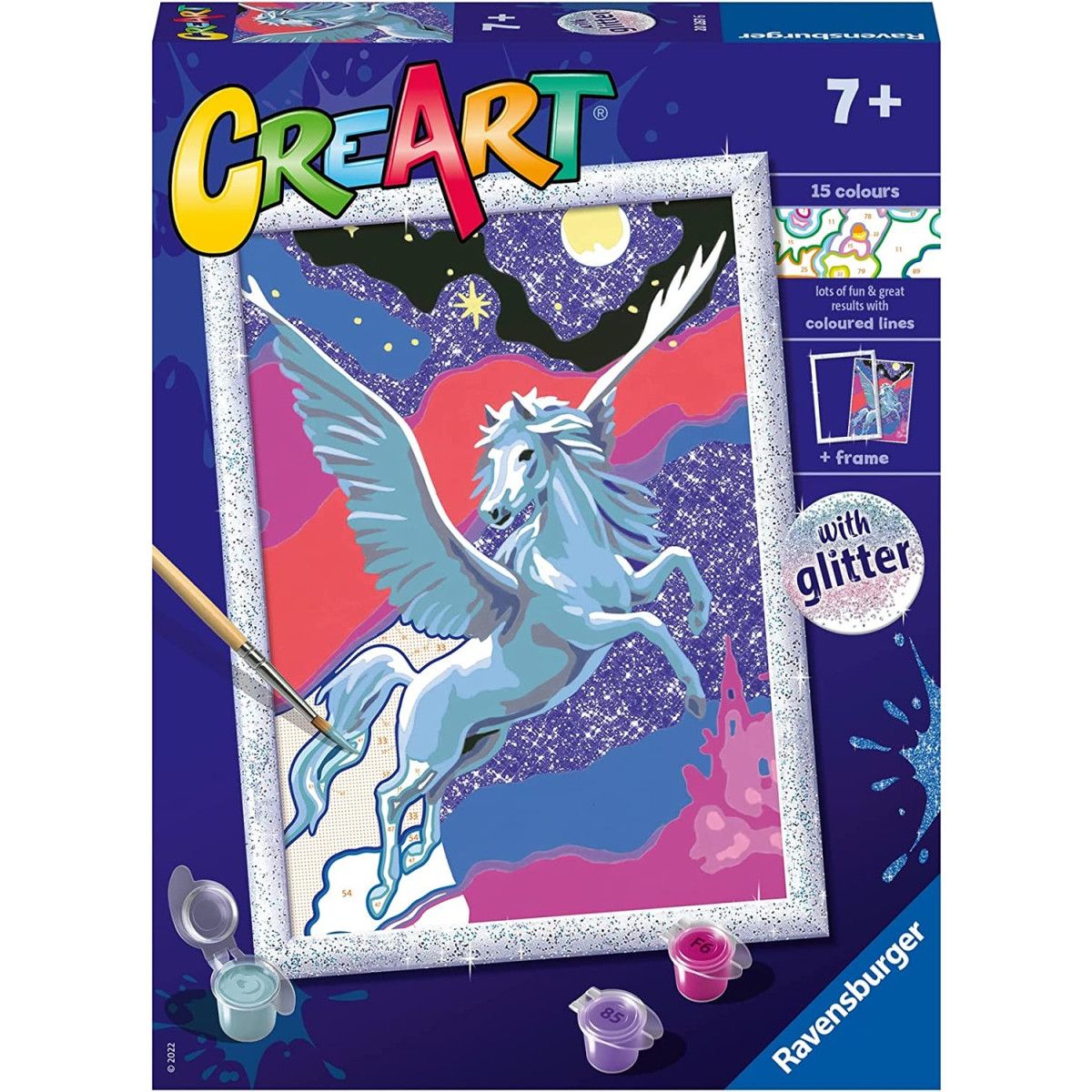 CreArt Serie D ClassiC - Pegaso sCintill - Ravensburger - CREATIVE - td-toys.it