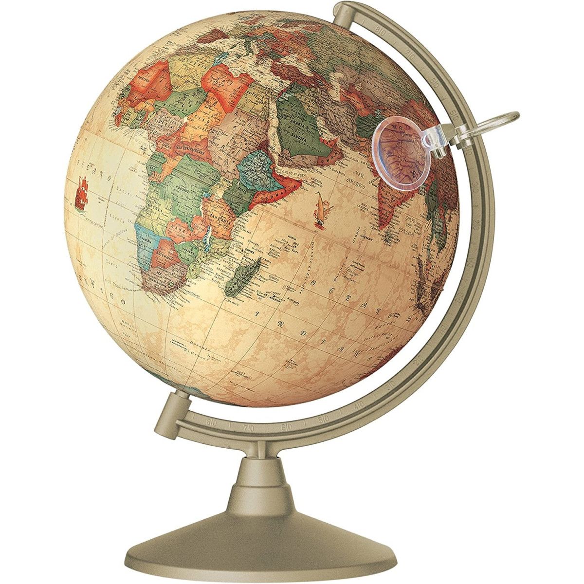 GLOBO 25 cm MARCO POLO IT 230 V-ee - TECNODIDATTICA SPA - GLOBE - td-toys.it