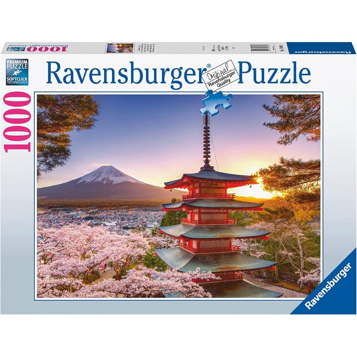 Ciliegi in fiore e Monte Fuji 1000p - Ravensburger - PUZZLE - td-toys.it