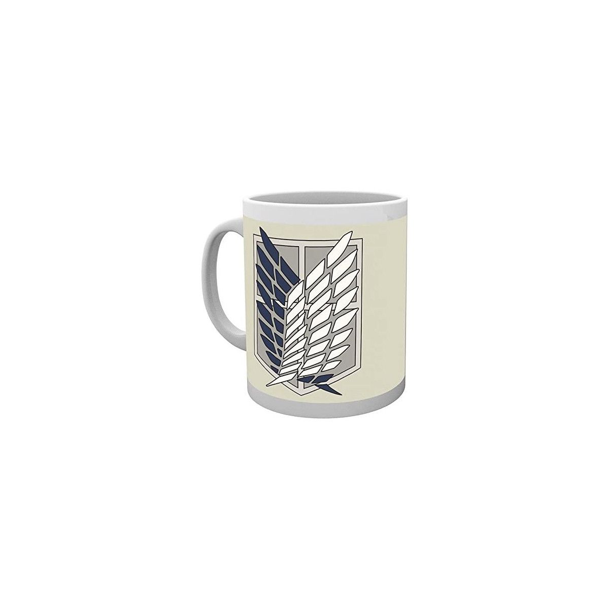 ATTACK ON TITAN - Mug - 320 ml - Badge - subli - box - ABYSTYLE - TAZZE - td-toys.it