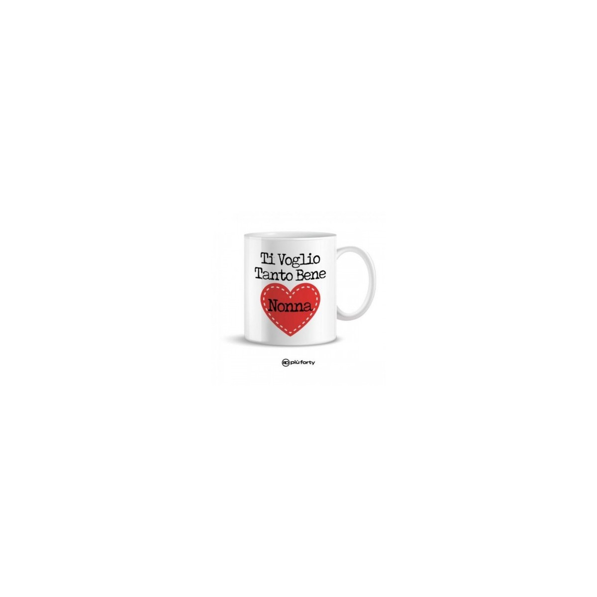 MUG 32,5CL TVB NONNA +FORTY - FRANCO COSIMO PANINI - ARTICOLI DA REGALO - td-toys.it