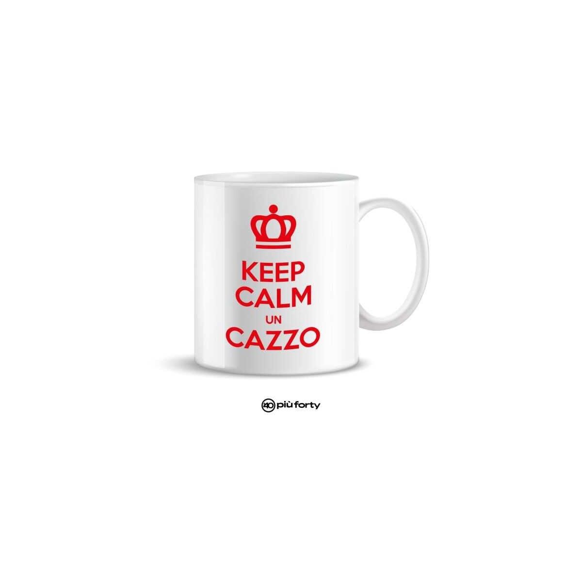 MUG 32,5CL KEEP CALM +FORTY - FRANCO COSIMO PANINI - ARTICOLI DA REGALO - td-toys.it