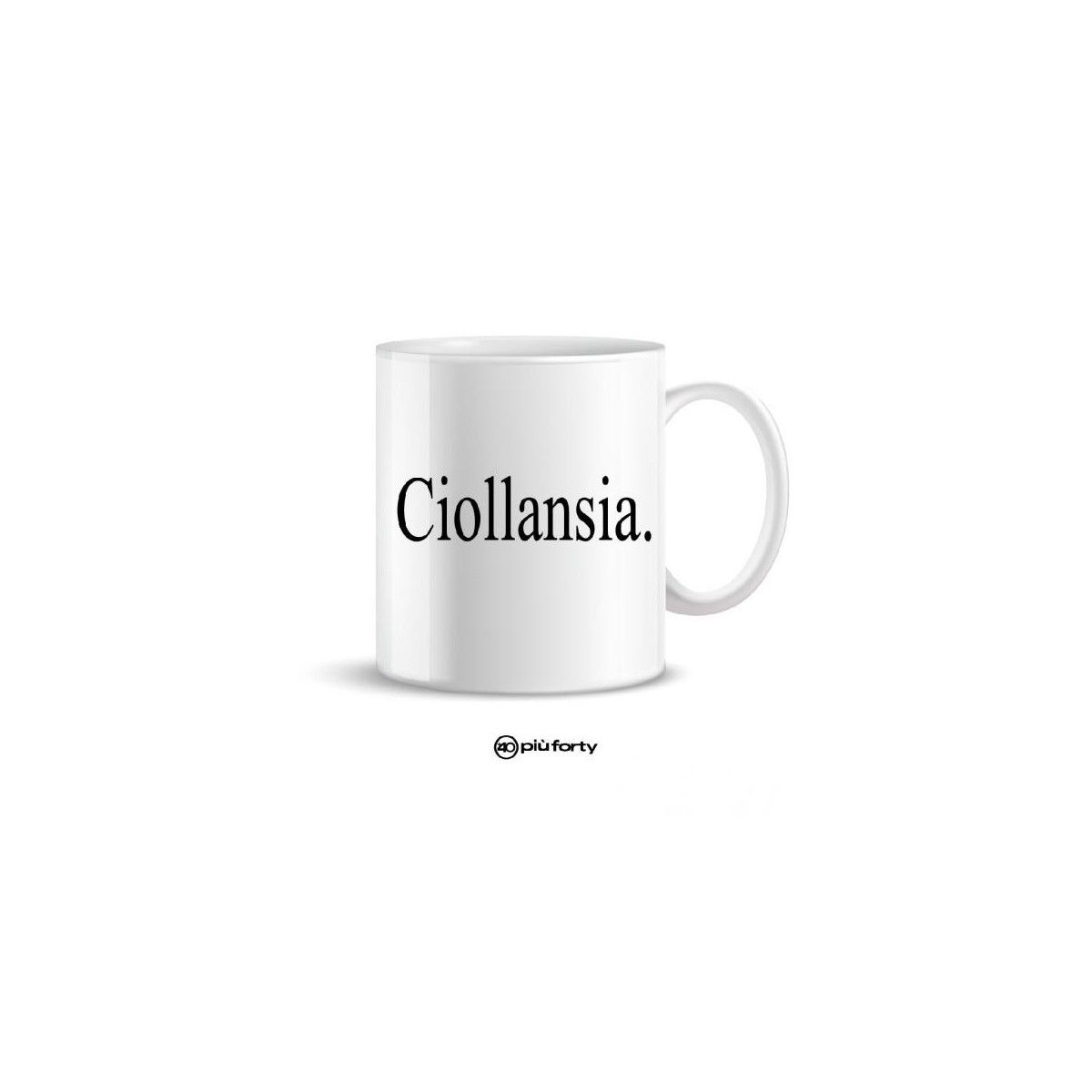 MUG 32,5CL CIOLANCIA +FORTY - FRANCO COSIMO PANINI - GIFTS - td-toys.it