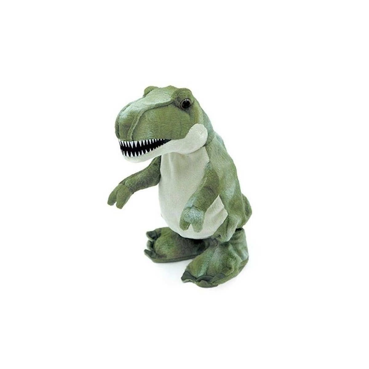 DINOSAURO B/O SENSORE MOV.CAMMINA C/VERSO - DE.CAR2 - PELUCHE - td-toys.it