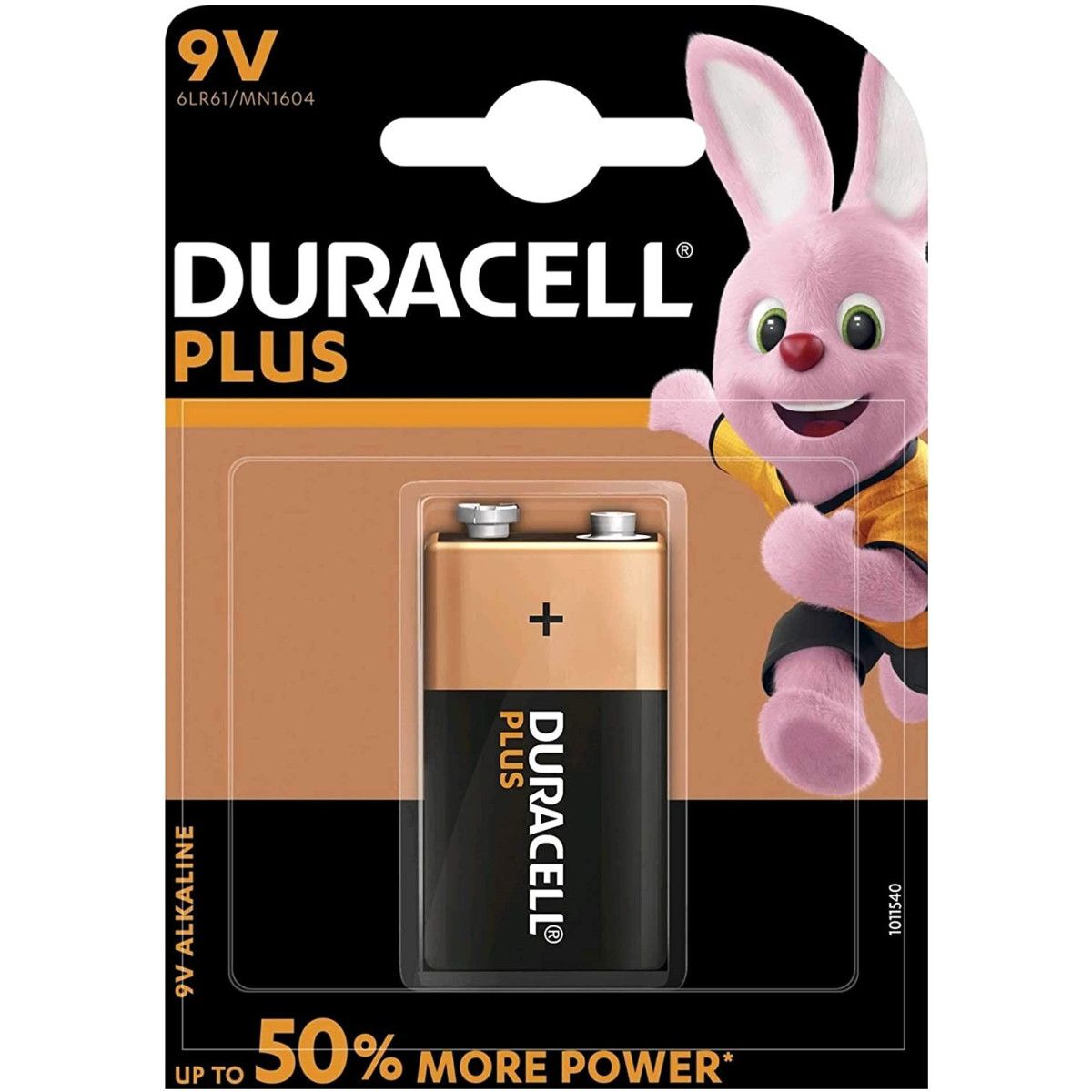 DURACELL PLUSPOWER 9 VOLT'S BL1-DURACELL