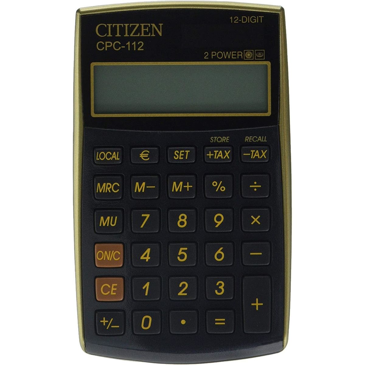 CALCOLATRICE CITIZEN TASCABILE GOLD - NEWTOP - SCOLASTICO - td-toys.it