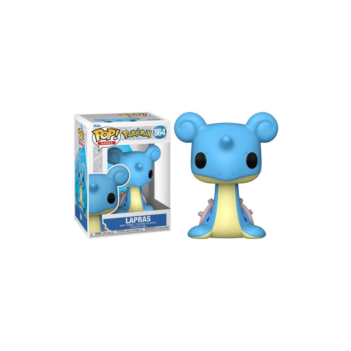 Pokemon - 864 Lapras 9Cm (Pop!) - FUNKO POP! - FUNKO POP! - td-toys.it