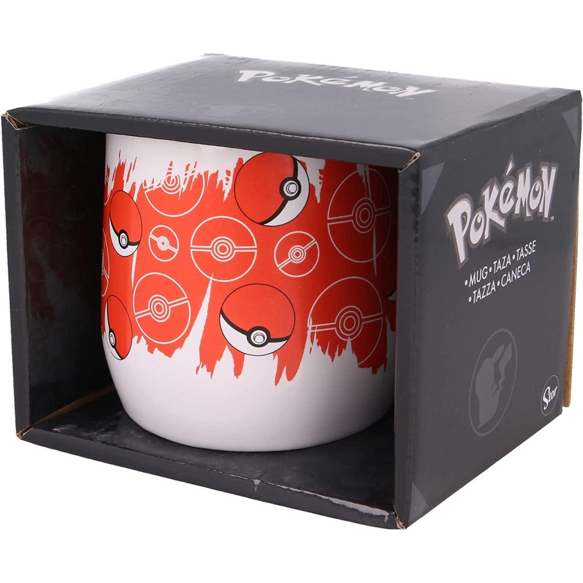 Tazza ceramica pokemon pokeball 380ml - THE POKEMON COMPANY INTERNATIONAL - TAZZE - td-toys.it