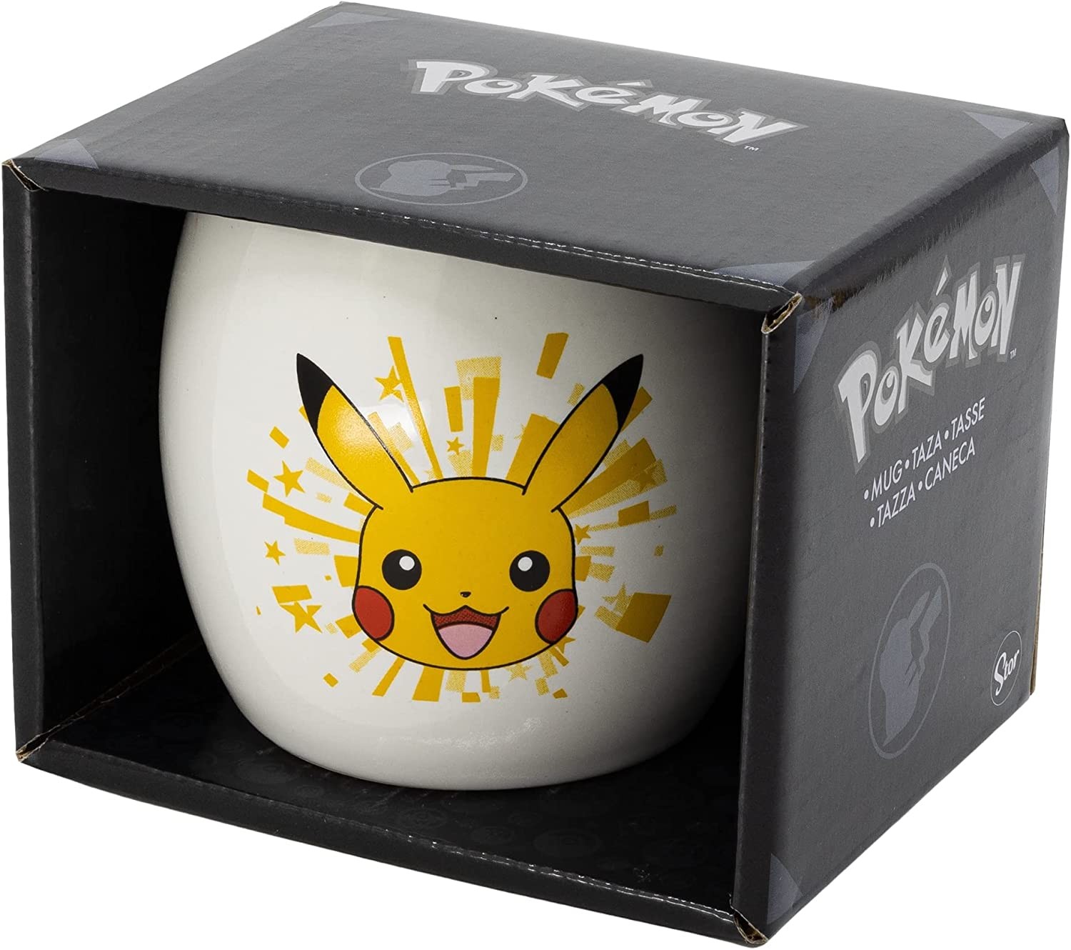 Pokemon Pikachu Ceramic Tazza In Box Regalo 380ml Dimensioni prod