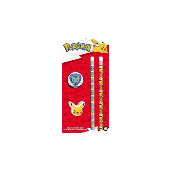 Matite Pokemon Con Topper 2pz In Blister