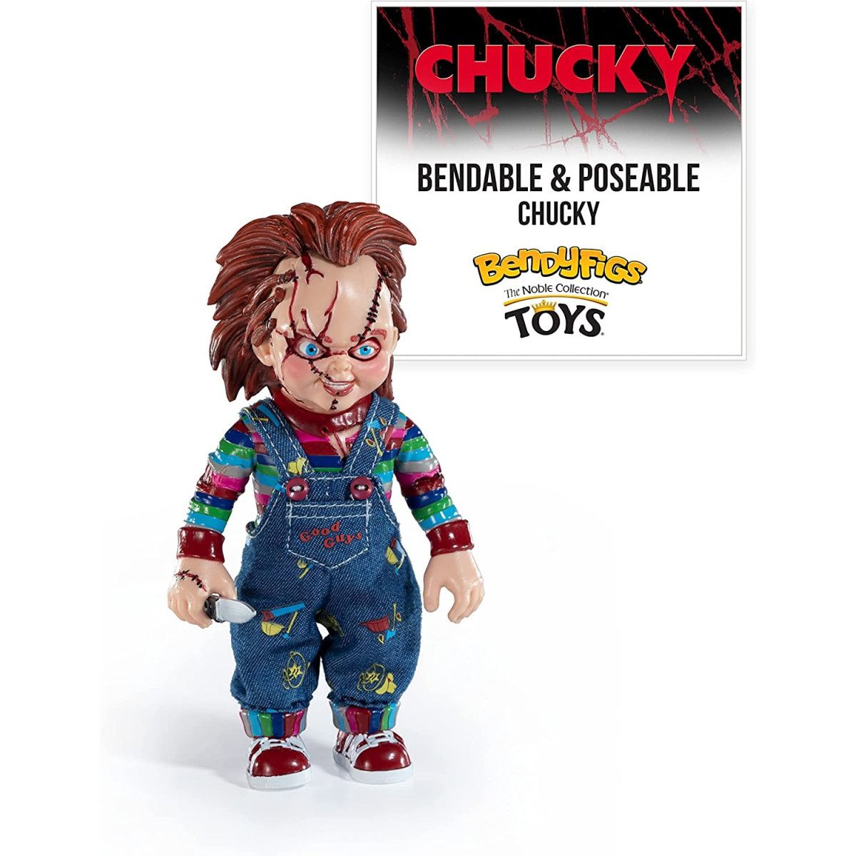 CHUCKY BENDYFIG - NOBLE COLLECTION - ACTION FIGURE - td-toys.it