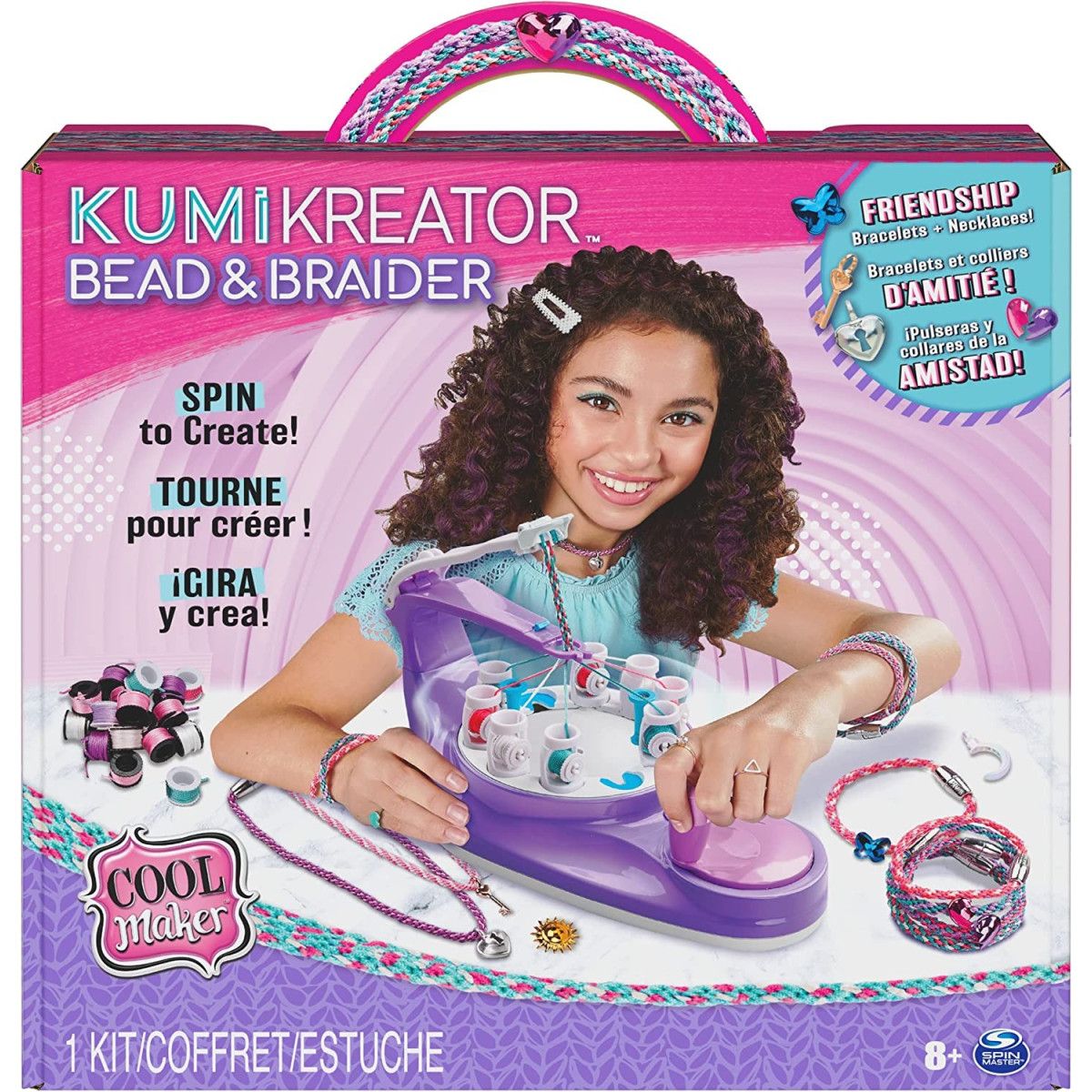 Cool Maker Kumikreator 3 In 1 Braccialetti Dell'Amicizia e Collane - SPINMASTER - CHILD - td-toys.it