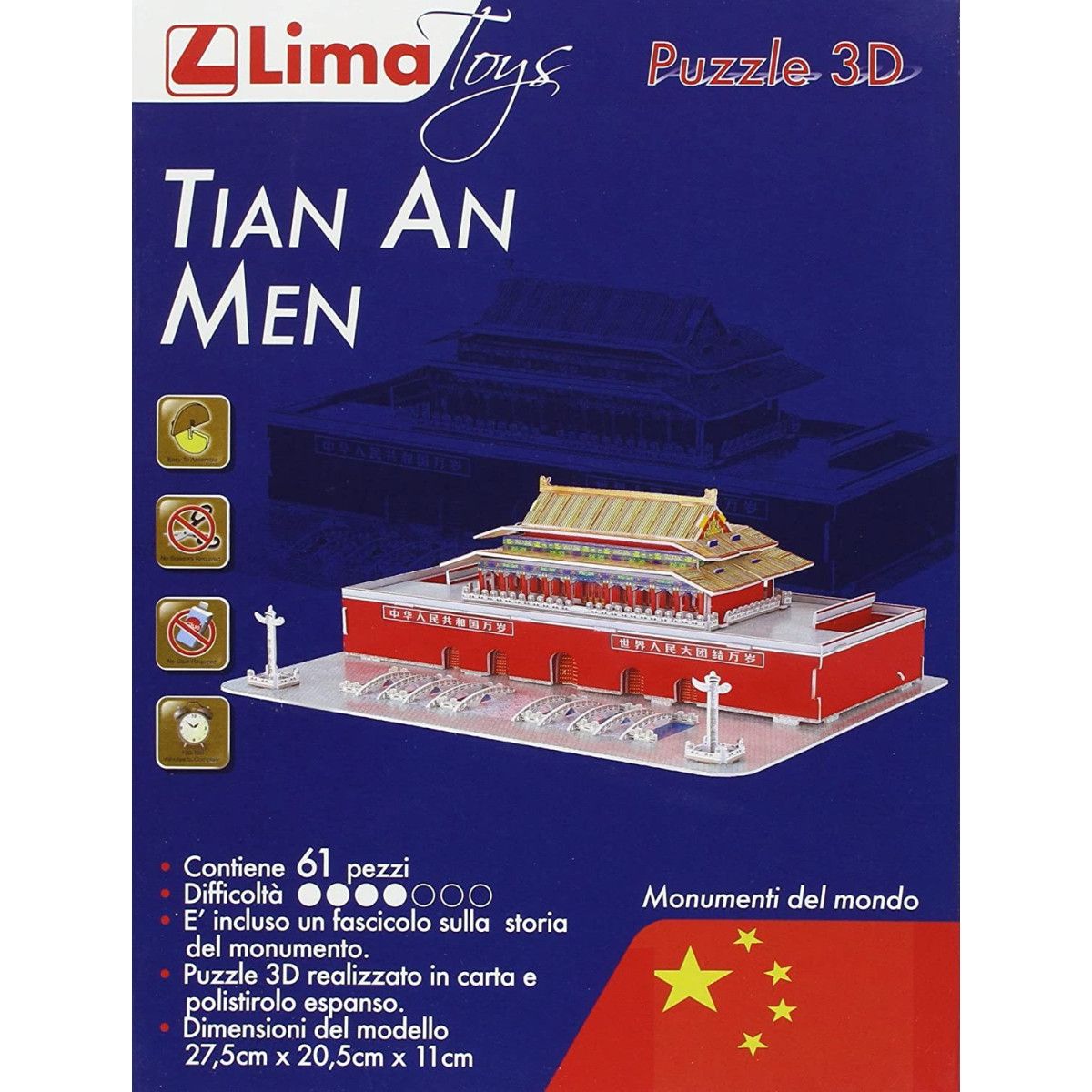 PUZZLE3D TIANANMEN - LIMA - PUZZLE - td-toys.it