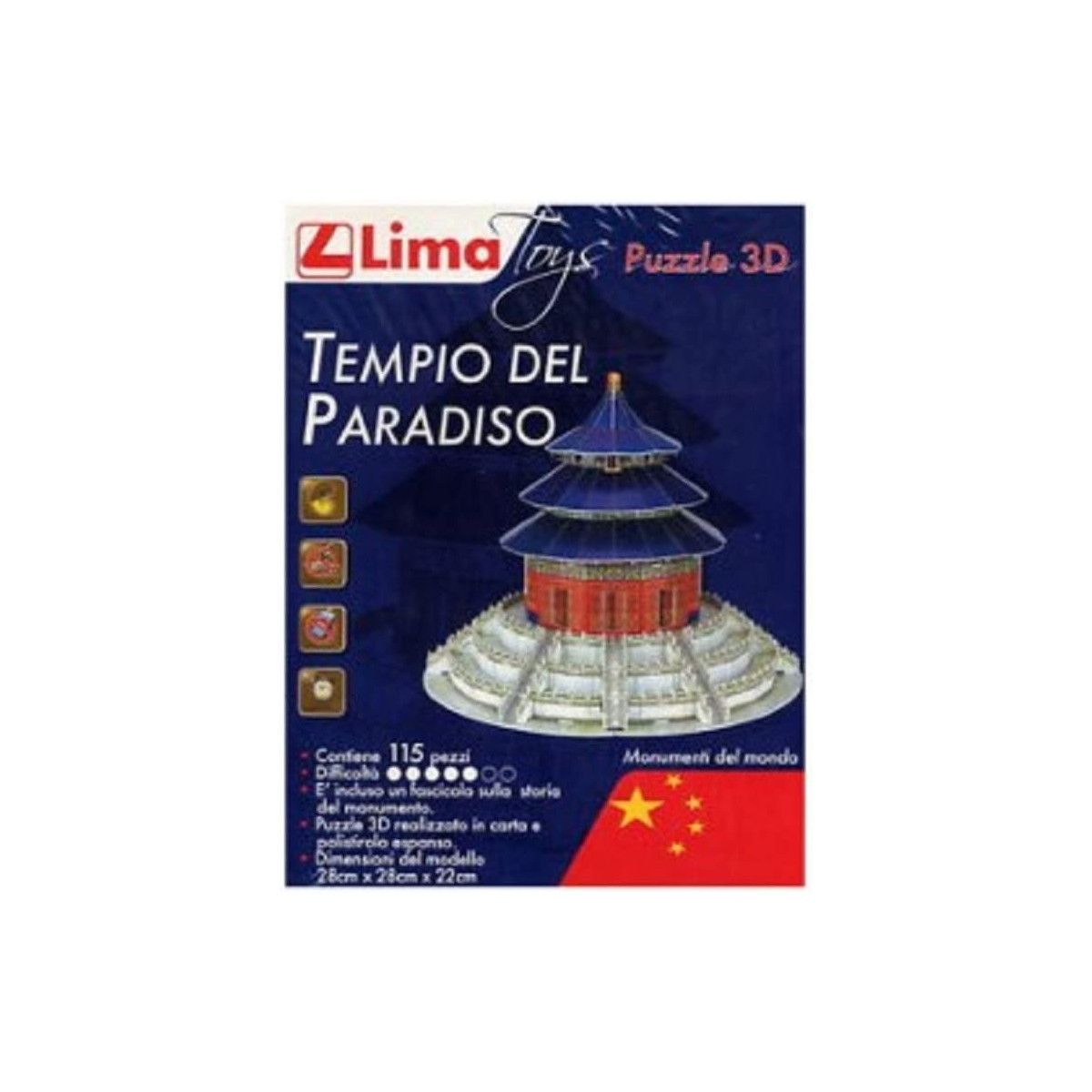 PUZZLE 3D THE TEMPLE OF HEAVEN - LIMA - PUZZLE - td-toys.it