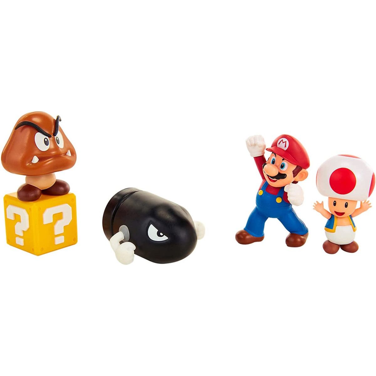 NINTENDO 2.5 5PZ FIGURE DIORAMA SET 64510 64517 - Jakks Pacific - ACTION FIGURES - td-toys.it